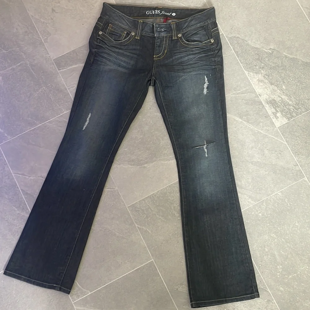 Guess Jeans Daredevil boot cut SIZE 30 - Picture 3 of 12